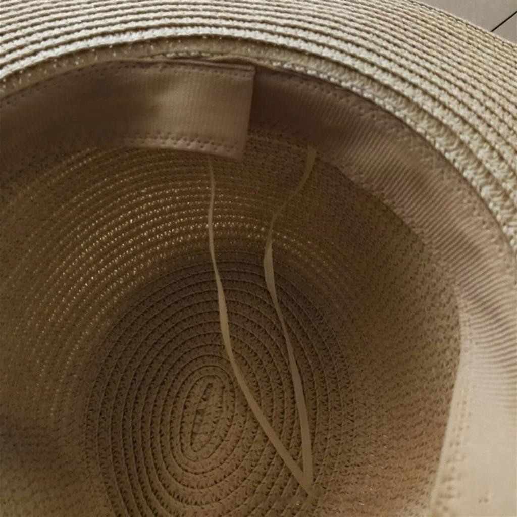 Manual Crochets Sunshades Straw Hat Ladies Anti-uv Fisherman Sandy Straw Weaving Hat Seaside On Summer Travel Sun Hat