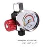 Air Compressor Regulator Spray Gun Pressure Regulating with Gauge for Pnuematic
