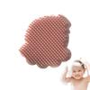 Baby Hair Wash Brush, Cradle Cap Brush | Baby Bath Brush Shampoo Brush Head Scalp Massager, Wet & Dry Use Baby Shower Brush, Cartoon Massage Hair Brus
