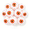 10pz Palloncino Spaventoso Occhio di Sangue Gonfiabile in Foglio di Alluminio 5 Colori Palloncino Occhio Decorazioni per Feste di Halloween Regali