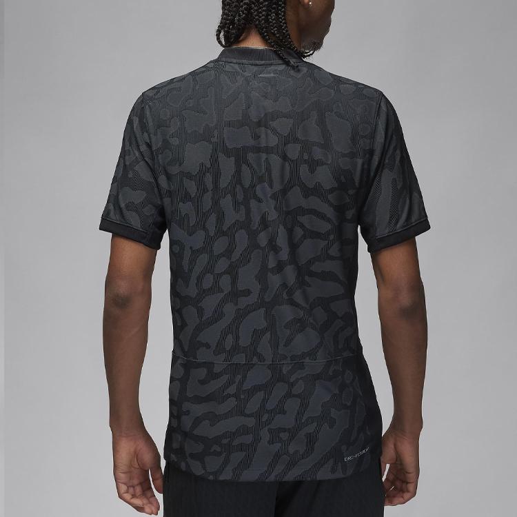 Jordan X PSG Paris Saint-Germain Third Away ADV Match Jersey 23/24 Season With Burst Pattern Logo Print Dri-FIT Short Sleeve DX9759-069