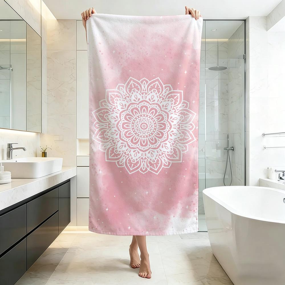 Mandala Towel Five-Star Hotel Quality Eco-Friendly Ultra Soft Thick Towels & Beach Towels