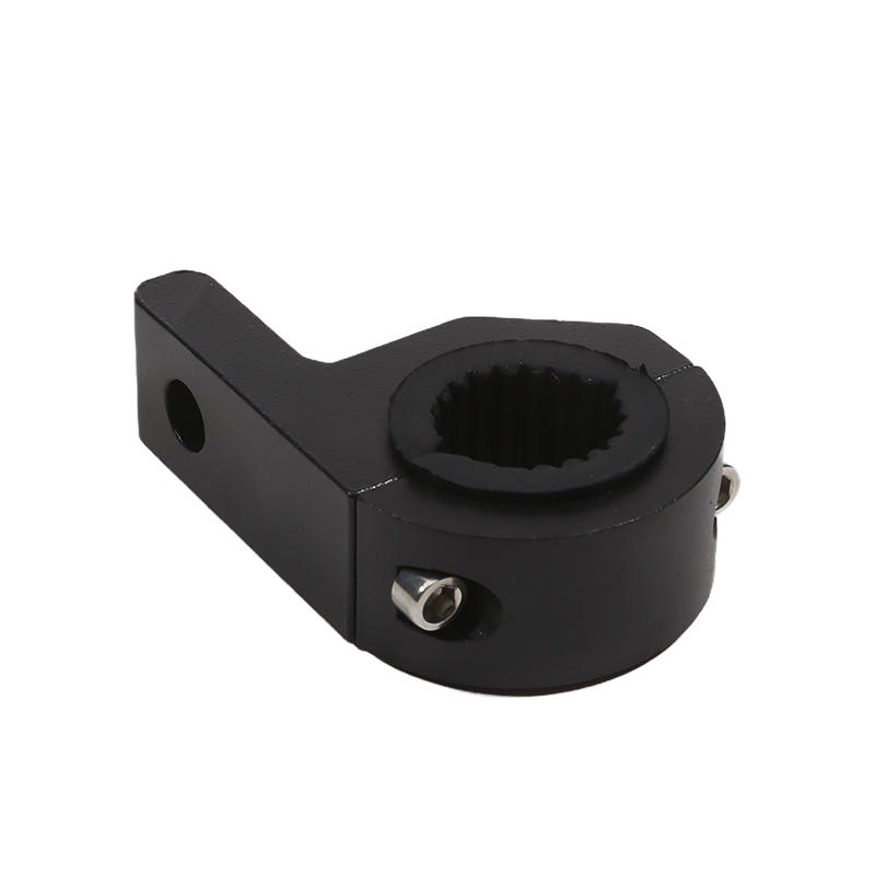 Universal Motorcycle LED Spotlight Mount Bracket - 360° Rotating Aluminum Clamp with Expansion Fixing, Shockproof for Off-Road & Street Use