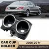 Car Cup Holder for Mercedes Benz W219 C219 CLS500 CLS63 2006-2011 Dual Drink Bottle Holder 21968004149051 Black