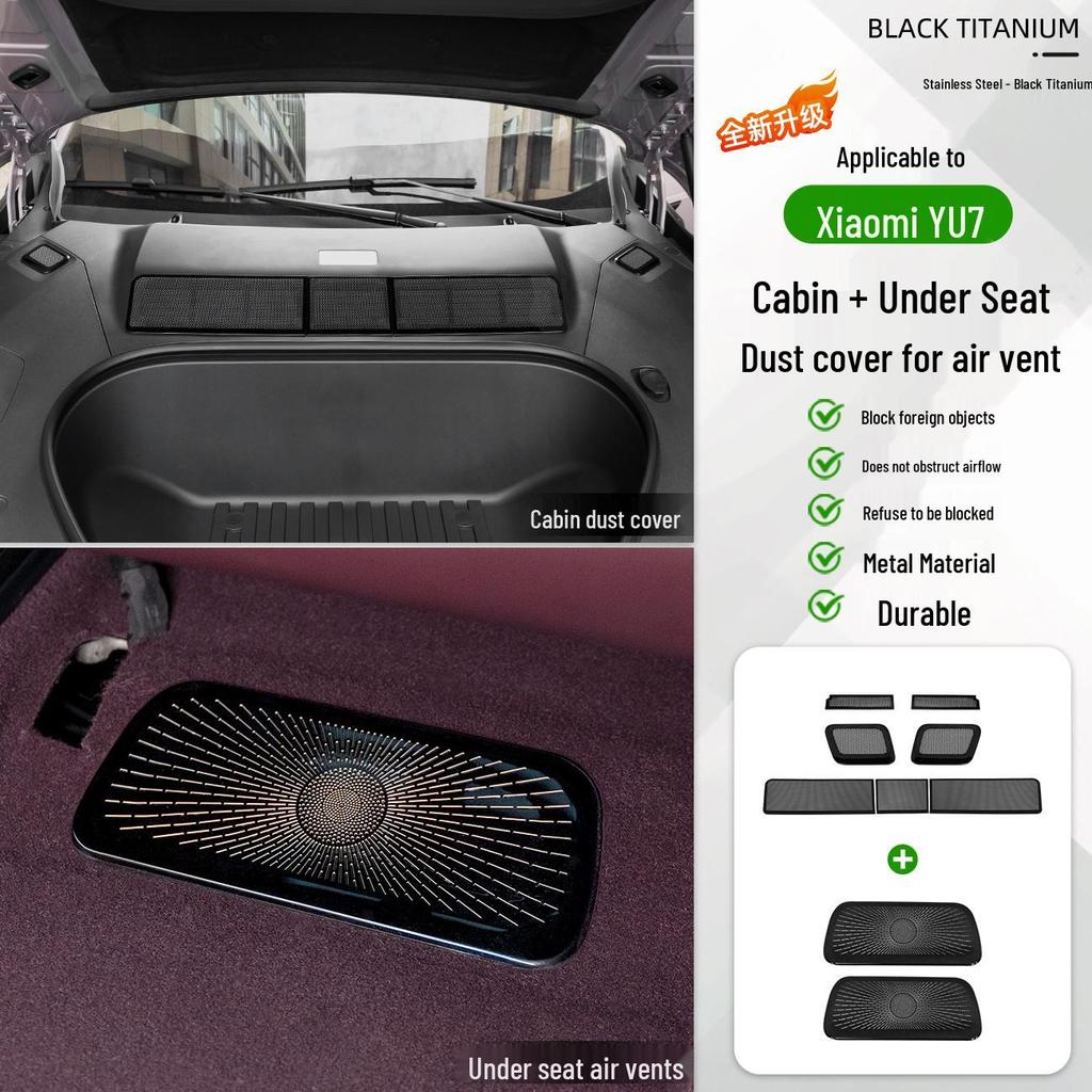 Xiaomi YU7/SU7 Front Trunk Air Intake Dust and Insect Cover