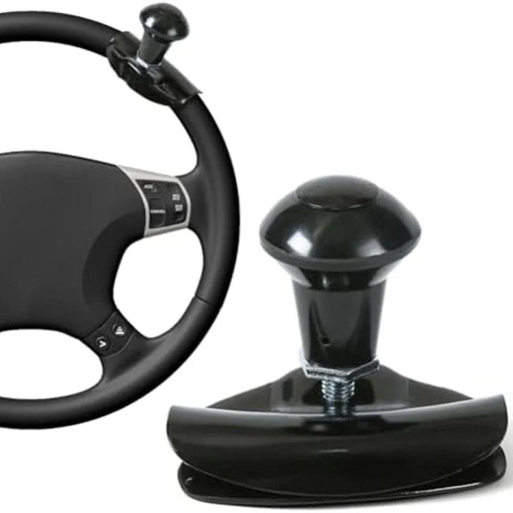 Electroplated Craft Universal Steering Wheel Assist Knob Labor Saving Steering  Auto Vehicle