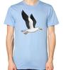 T-shirt con Gabbiano in Volo Uomo Donna Unisex Top con Uccello Gabbiano
