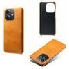 For Oppo A3x 5G (India) Case Calf Texture PU Leather Hard PC Protective Phone Cover