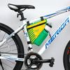Bicycle Triangle Frame Bag Water Resistant Material Built In Water Bottle Holder Perfect For Mountain Road Cycling Rides
