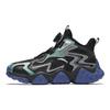 Anta Kids Panstone Trendy Fashion Thickened Warm Non-Slip Durable Mid-Top Casual Shoes Kids Casual Shoes Black Green A12446922-4
