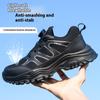 Rotating Button Work Safety Shoes For Men Steel Toe Shoes Indestructible Safety Boots Protective Security Work Sneakers