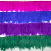 2 5 10 Meter Color Turkey Marabou Feathers Trim 4-6Inch Plumes Fringe For Sewing Crafts Wedding Party Dress Decoration