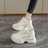 Plattform-Dad-Schuhe Herbst Neu Kleine Innen-Absatzerhöhung Rutschfest Lässige Sportschuhe