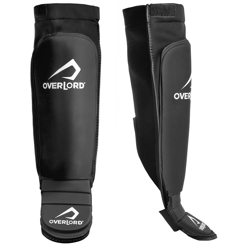 Overlord ochraniacze piszczeli tounament black xl