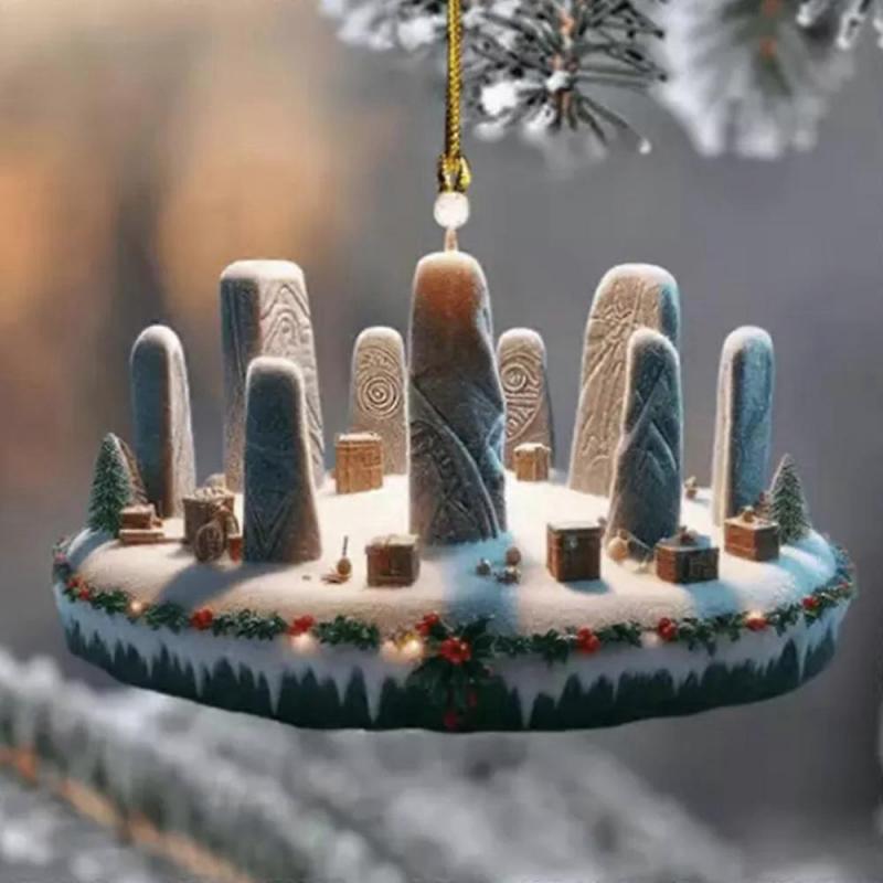 Christmas Ornaments Hangs Outlander Decoration for Christmas Tree Outlander Books Homage Unique Holiday