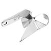 Delta Style Boat Anchor 4KG Triangle Wing Type Plow Anchor for Boat Mooring On The Beach