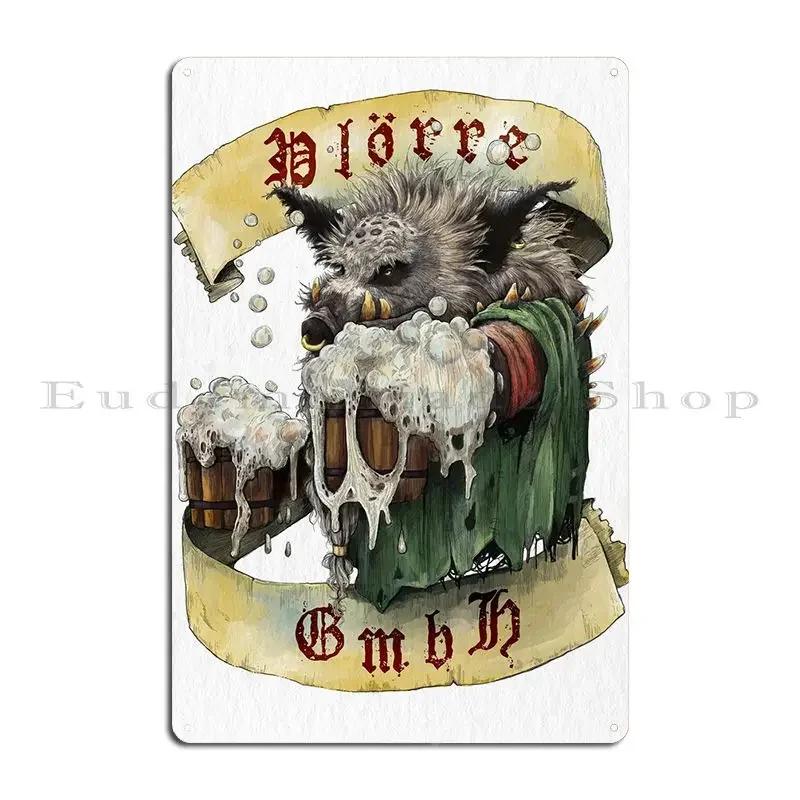 Funny Tavern Sign Metal Sign Designing Classic Cinema Wall Plaque Living Room Tin Sign Poster