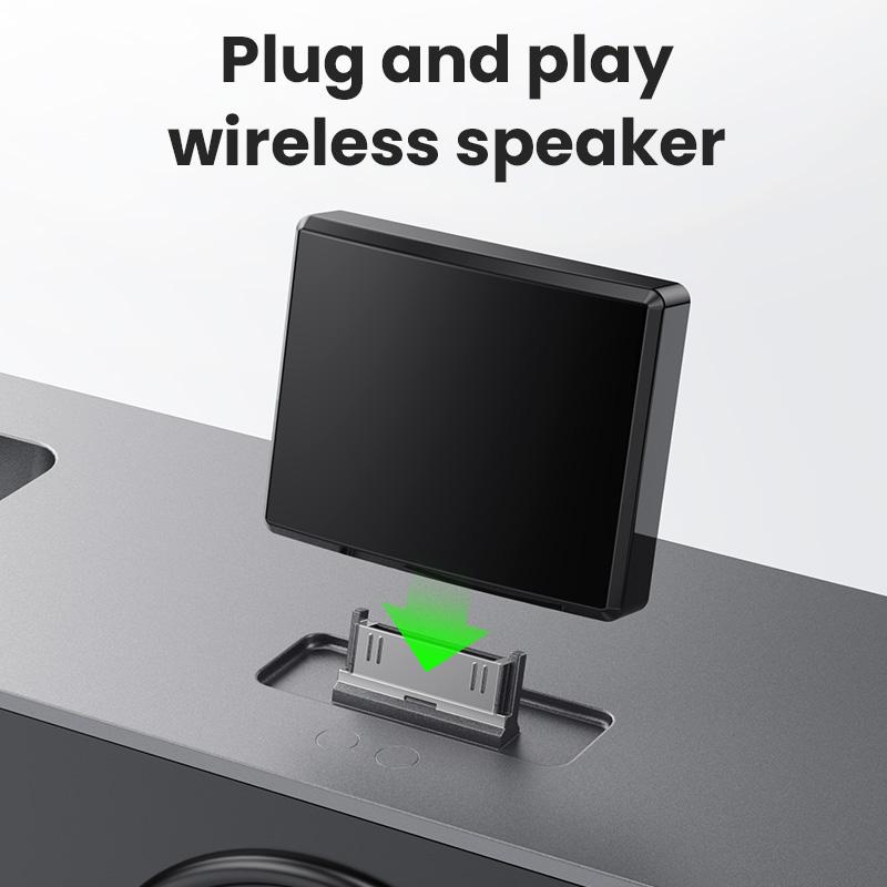30 Pin Bluetooth 5.4 Audio Receiver A2DP Music Mini Wireless Adapter for iPhone iPod 30 Pin Jack Analog Speaker