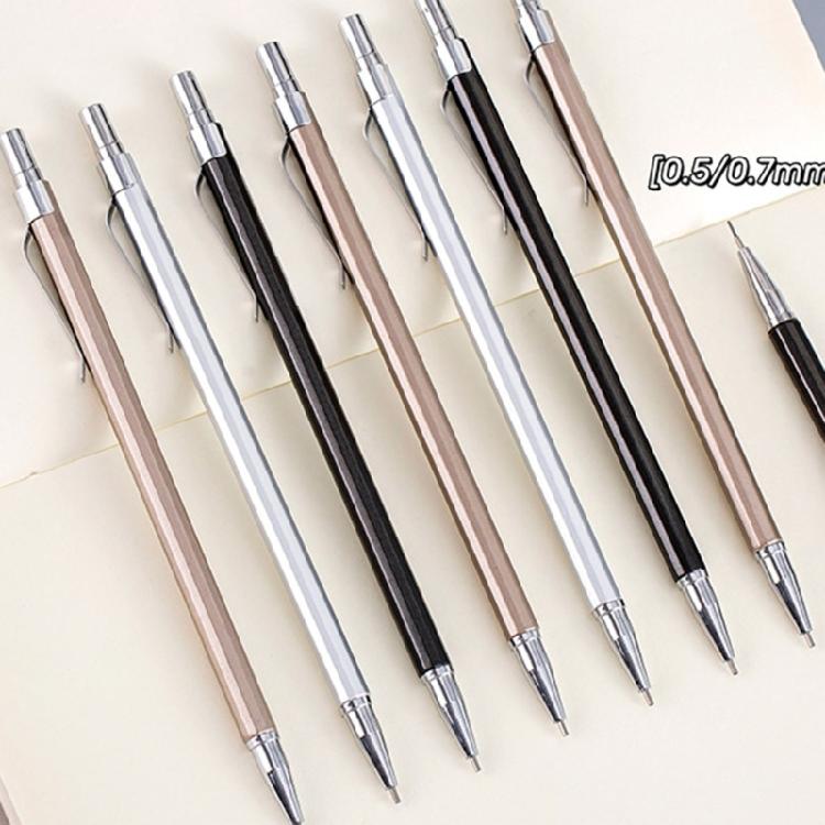 10Pcs Mechanical Pencil 0.5 OR 0.7 Automatic Drawing Pencils Mechanical Pencil for Drawing Drafting Marking