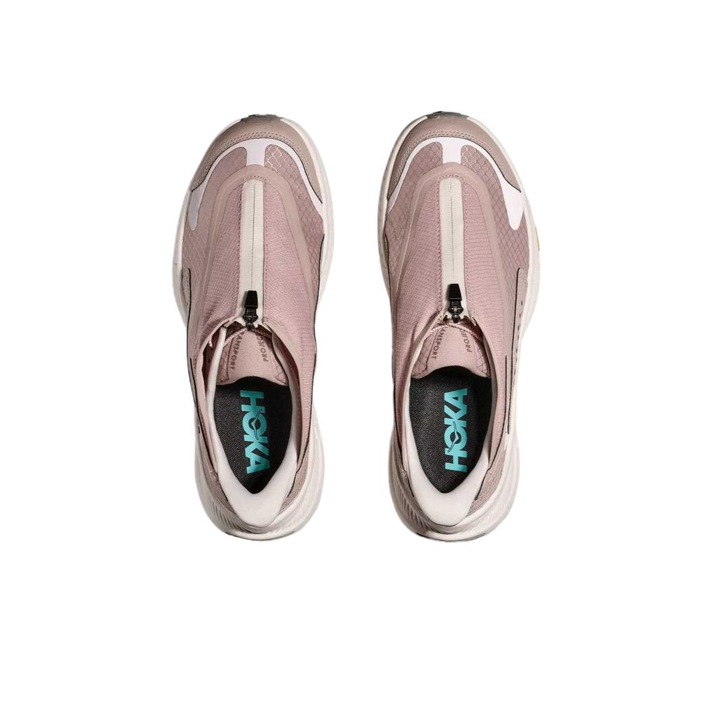 HOKA One One Project Transport Fabric Round Toe Zipper Breathable Low Top Casual Shoes Unisex Sneakers 1162850-DTSG