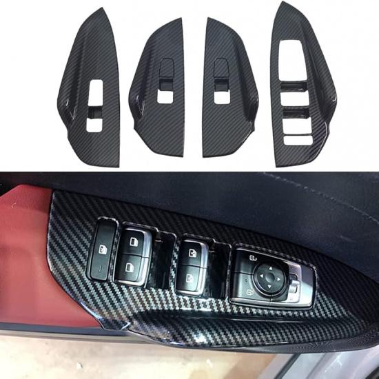 ABS Glossy Black Exterior Door Handle Cover Trim For Kia K5 Accessories     2024 2025 With Smart Keyhole (Not For Optima 2015-)