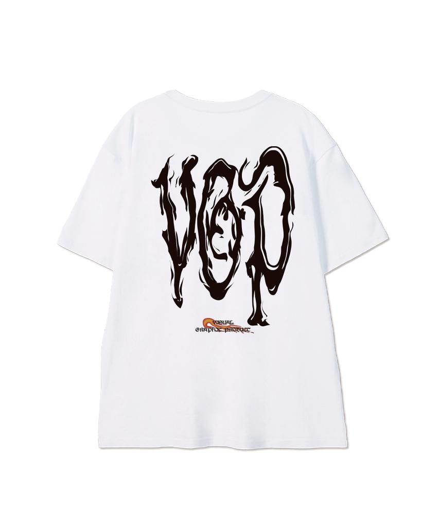BY.L Vgp Fire Logo Short Sleeve T-Shirt White