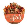 2D Flat Print Fall Halloween Decorative Sign Rustic Harvest Hanging Sign  Indoor Wall
