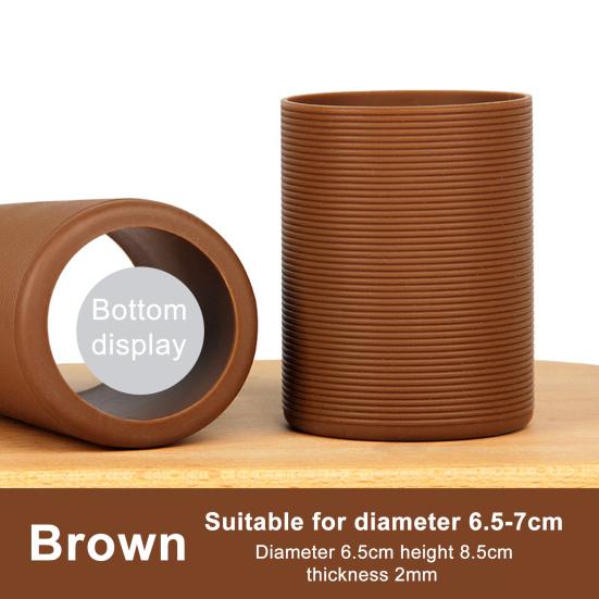 Chránič dna pohárku na vodu Neklouzavý Protiopaření Láhev na vodu Silikonový návlek na baňku Spodní kryt pohárku Ochranný kryt pohárku Příslušenství