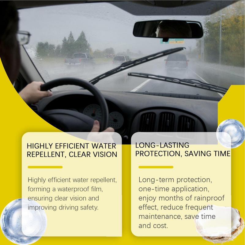 Spray auto pentru parbriz, 100 ml, spray anti-aburire, blocant pentru apă, curățare geam auto, reparare geamuri auto