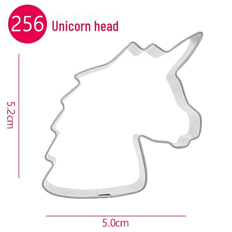 Unicorn Fairy Cookie Mold - Cute Animal Biscuit Baking Press Mold