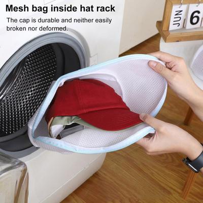 Cap Washer for Baseball Caps Honeycomb Mesh Bag Design Durable Frame