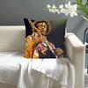 SINGER J-JIMI H-HENDRIX Pillow Case Square Pillow Bedroom Sofa Leisure Comfort Cushion Car Living Room Home Decoration