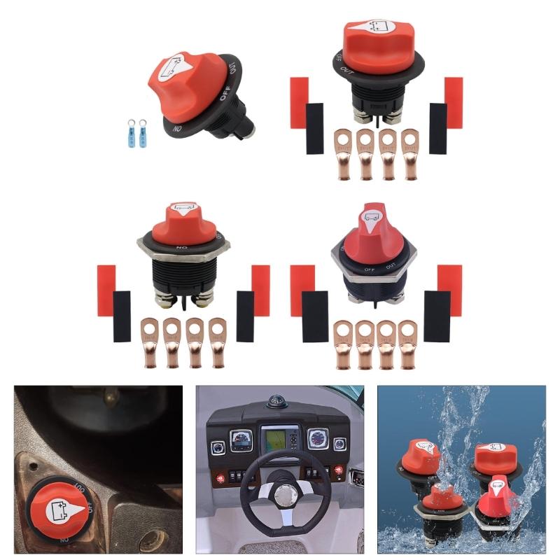 50A/100A/200A/300A Battery Cut Shut Offs Kills Switch for Marine Boat ON Offs Power Battery Switches Isolator Switch