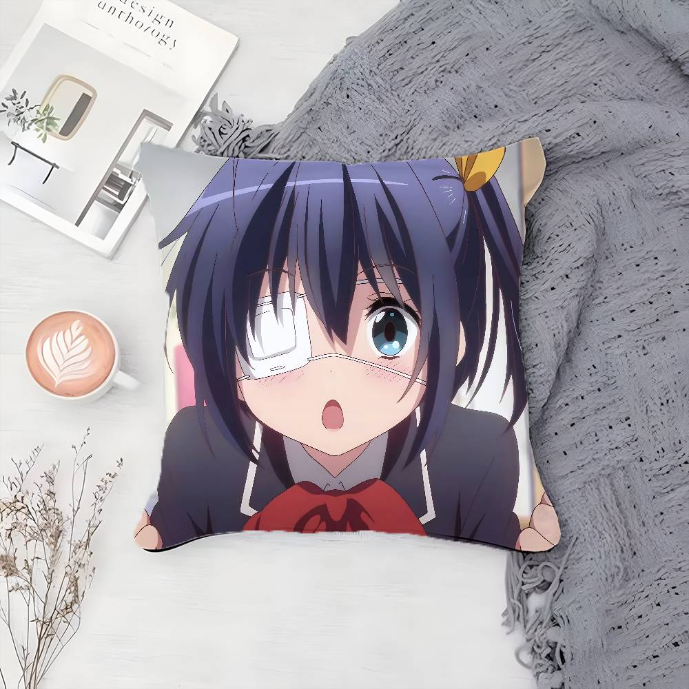 Anime L-Love Chunibyo & Other Delusions-MT Pillow Case Printing Pillowcase Living Room Sofa Cushion Cover Bedroom Room Decor