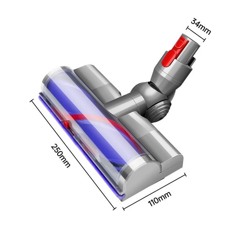 

V7 For Dyson V8 Quick Release Head Cleaning Brush Accessories With Led Lights