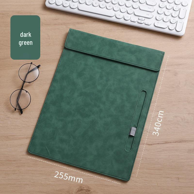 Magnetic Faux Leather Clipboard Folder Custom Logo Business Pad for Meetings Restaurants and Hotels 1949₽