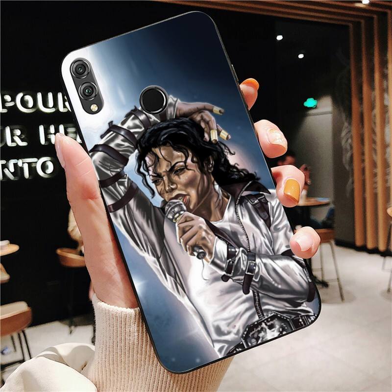 YNDFCNB Superstar Michael Jackson Phone Case For Huawei Honor 8X 8A 9 10 20 Lite 30Pro 7C 7A 10i 20i