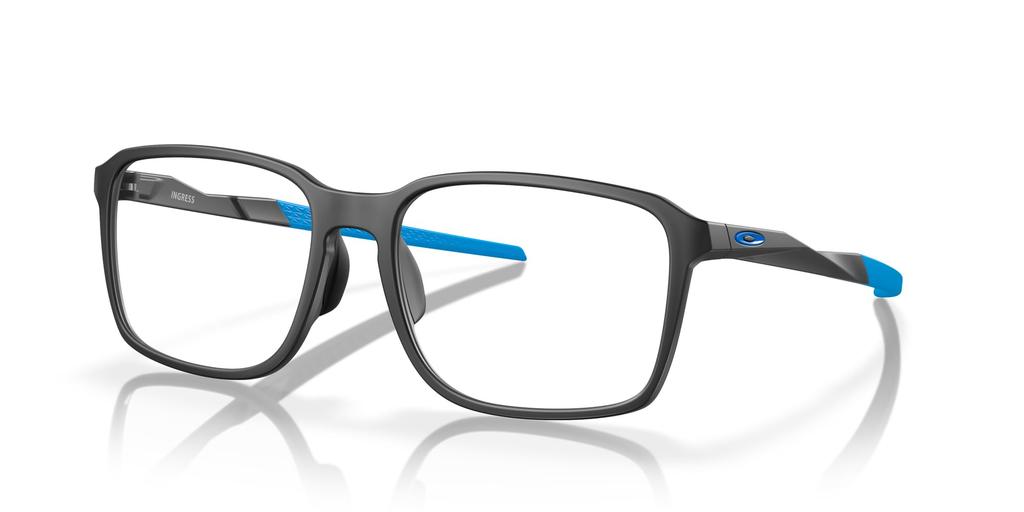 Oakley OX8145D Ingress Asian Design Prescription Satin Grey 58 Glasses, Smoke,