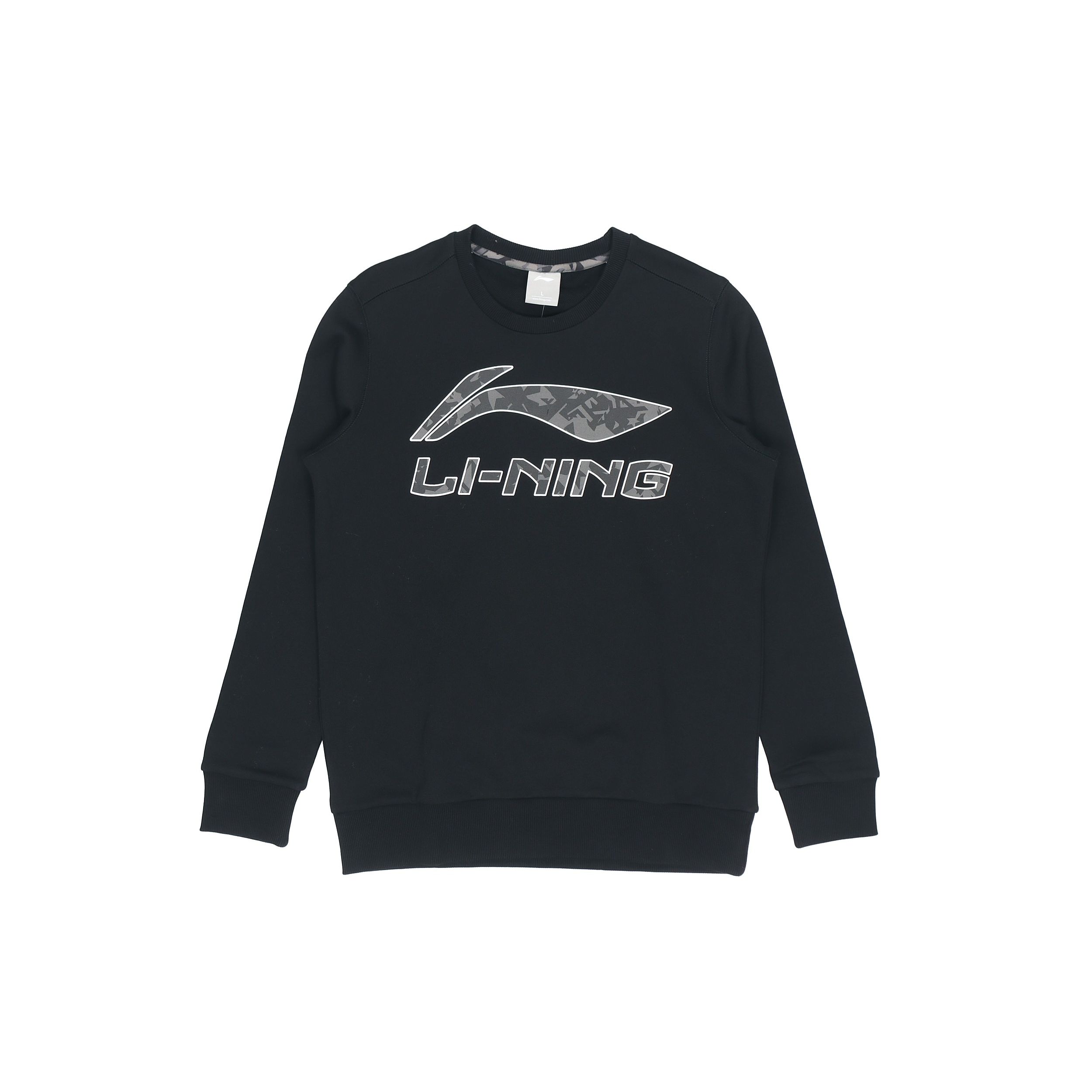 

Li Ning Повседневный пуловер Спортивная толстовка Унисекс худи Черный AWDRB33-2 XXL