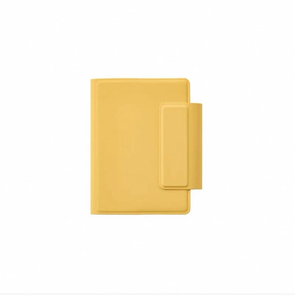 

Minimalist PU Leather A7 Notebook Portable To Do List 2026 Schedule Book Daily Planner Gift жёлтый