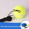 Tennis Trainer with Rebound Base and String for Solo Practice