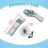 10x Undermount Sink Clips Ceramic Washbasin Undermounting Wash Basin Support Fasteners