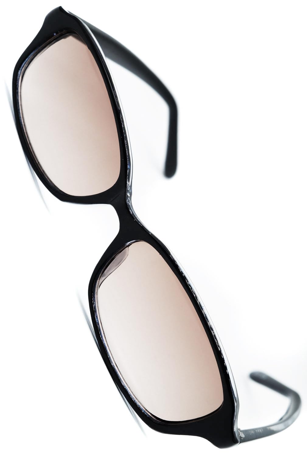 

Black x Gray Brown Half Fashion Glasses Square Shape Thin Horizontal Full Rim Sunglasses Fashion Glasses Colored Transparent Clear Square Glasses