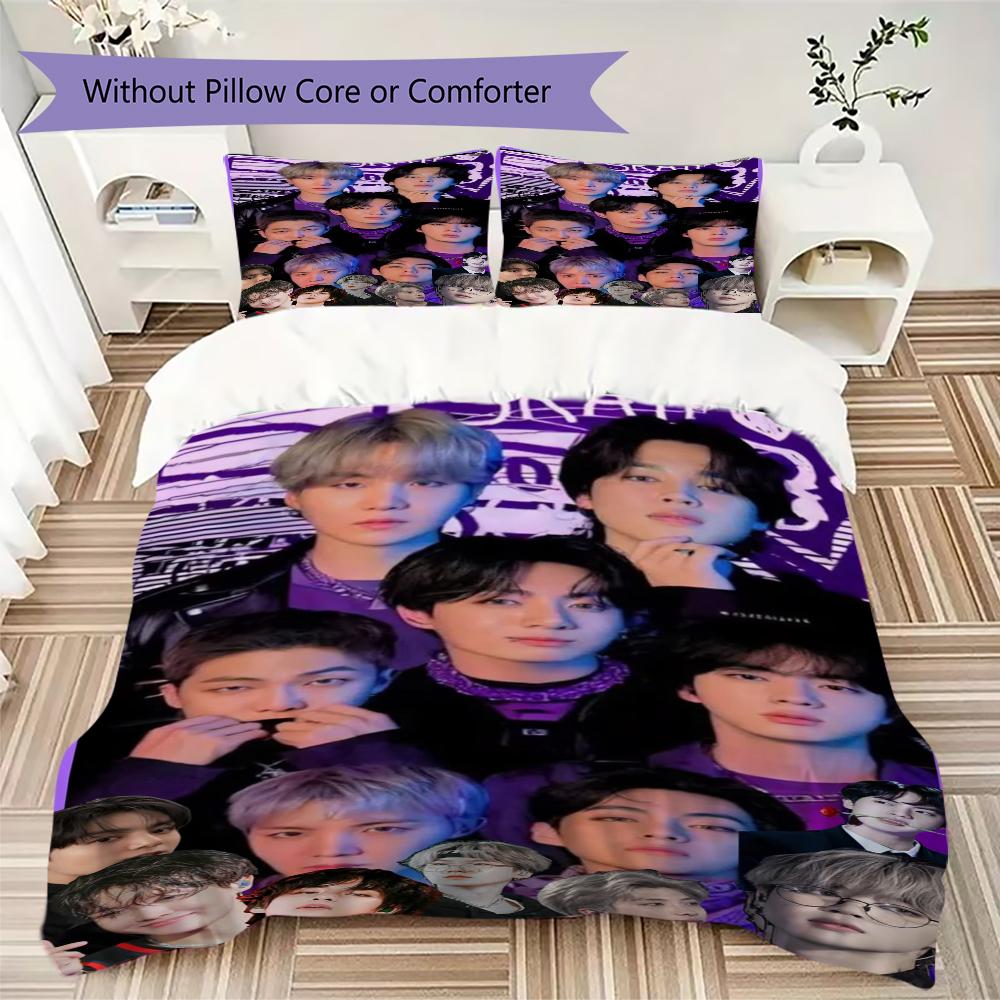 Pastel Pop Collage Bedding 1 Duvet Cover 2 Pillowcase Without Core Without Core Christmas Birthday Gift Duvet Cover And Pillowcase