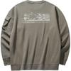 Anta Outdoor Series Casual Round Neck Printed Sports Sweatshirt Men Sweatshirt Brown 152446701-2