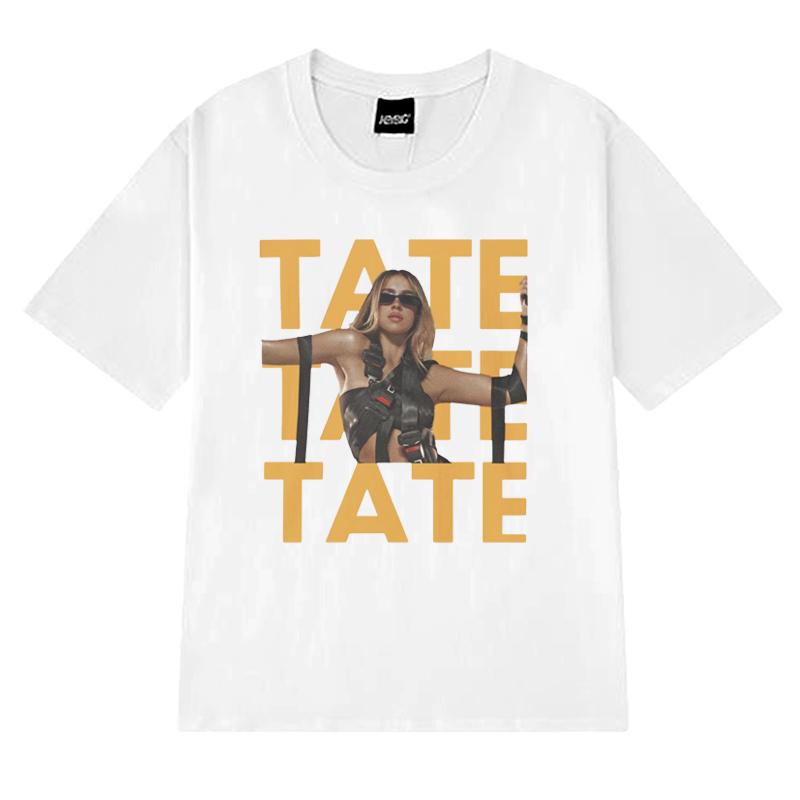 Tate McRae Miss Possessive Tour 2025 Graphic T shirt New Unisex Women vintage Y2k short sleeve Tshirts Unisex 100 Cotton clothing