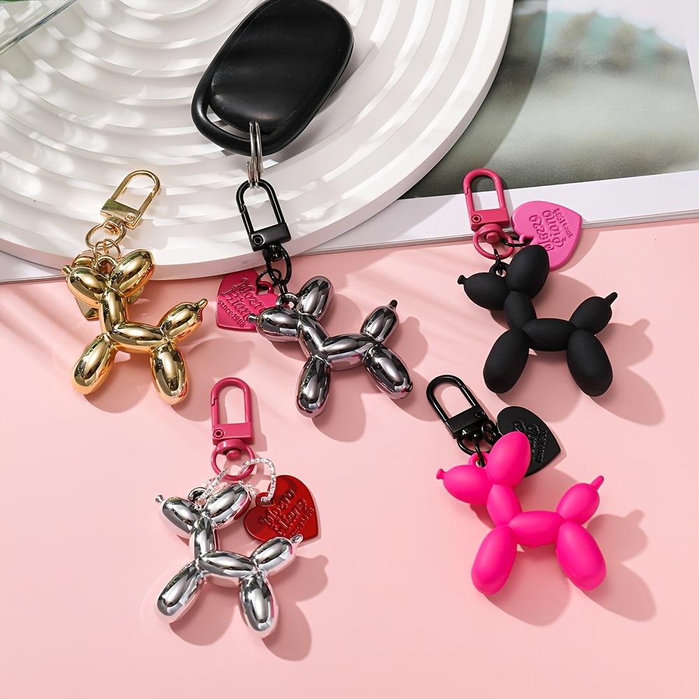 1pc Dog Pendant Keychain Small Bag Charms, Gift Ideas, Fashion Jewelry Accessories