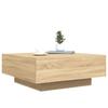 VidaXL Table basse chêne sonoma 80x80x31 cm bois d'ingénierie 836583