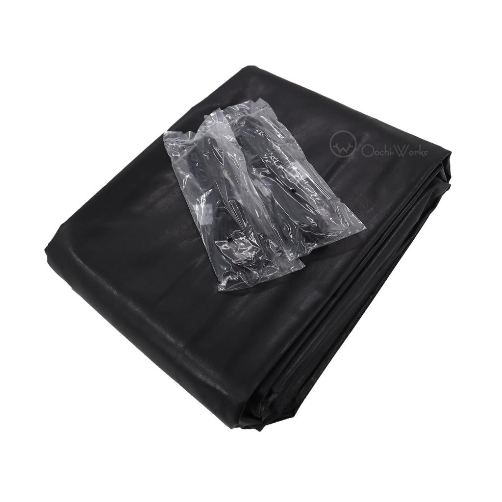 Black Truck Size x with Two 4m Elastic Polyester for Cargo Cover Sheet, 4, 2.66m 4.6m, Cords, Canvas,
