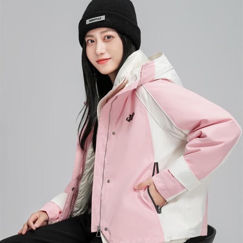 YAYA 2024 New Women's Korean Style Loose Short Down Jacket